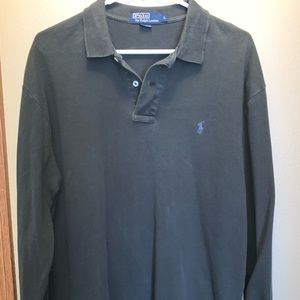 Ralph Lauren Polo Long Sleeve 2-button Polo